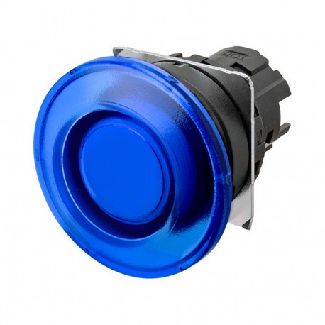 A22NZ-BMM-TAA A2270065H 662126 OMRON Pulsa.22mm, Plastic, SETA, MOMENTANEO, Transp.AZUL, LIGHTING