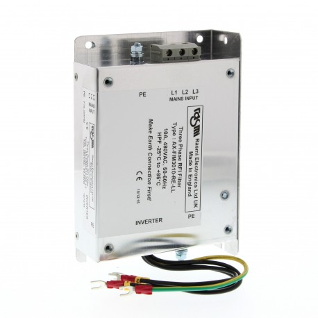 AX-FIM3010-RE-LL AA030302E 324545 OMRON 400V Three-Phase 10A (MX2) Low Current Input Filter