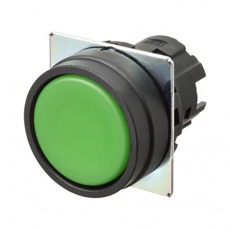 A22NZ-BNM-NGA A2270002M 660475 OMRON Pulsa.22mm, Plastic, flush, MOMENTARY, Opaque GREEN