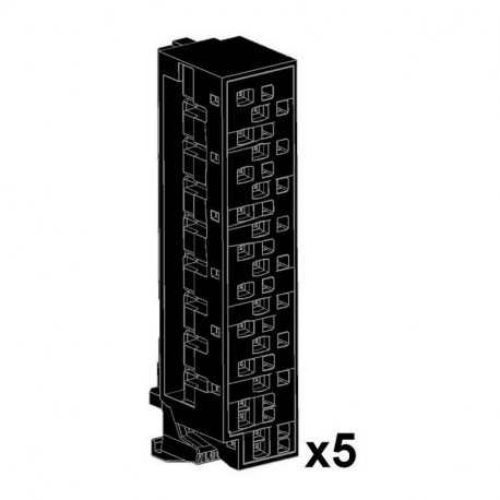 CJ-WM01-18P-5 AA010894M CJWM0118P5 OMRON Lot de 5 Blocs de bornes sans vis pour CJ1