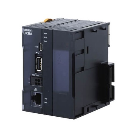 CK3M-CPU101 CK3M0004M CK3MCPU101 OMRON CK3M CPU, 1 GB RAM, 1 GB Flash, No EtherCAT. Up to two axis interface..