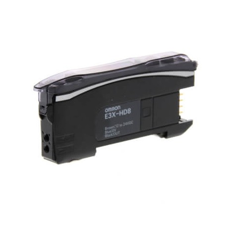E3X-HD8 E3X 1554C 691077 OMRON Fiber Amplifier, Stable & Simple Operation, Giga Ray II LED, PNP, NC Connector