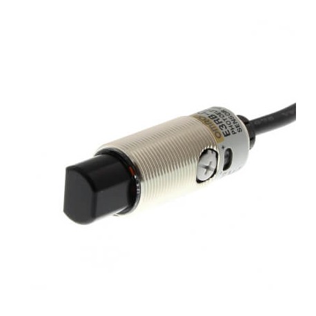E3RB-DN11 2M E3RB2002M E3RBDN112MOMI OMRON Metall, Radial Reflex 100mm NPN 2m Kabel