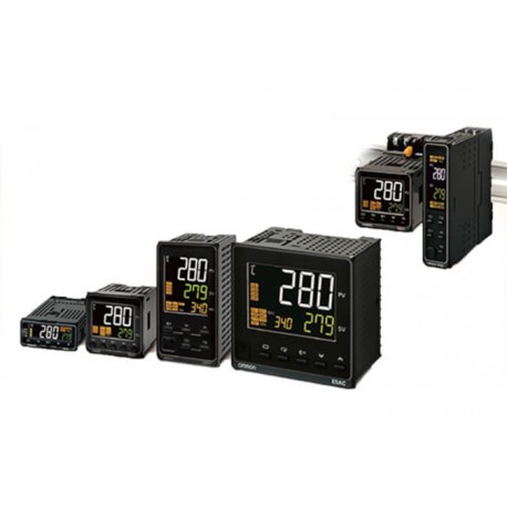 E5EC-TPR4A5M-004 E5EC5557B E5ECTPR4A5M004 OMRON Temp. controller PRO, 1/8 DIN (96 x 48 mm), Progr., 1 x Valv..