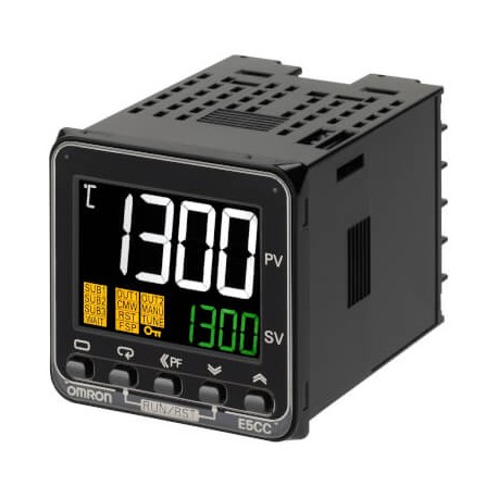 E5CC-QX2ASM-000 E5CC4036E 689400 OMRON Controlador de temperatura, 1/16 DIN (48 x 48 mm), salida de impulsos..