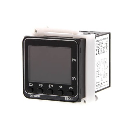 E5CC-QX2AUM-000 E5CC1174H 386704 OMRON Controle de temperatura, 48x48mm, plug-in, loop PV/SV1, 1 x pulsos 12..