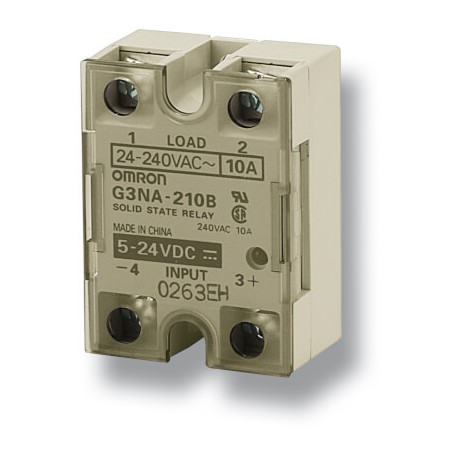 G3NA-210B-UTU 5-24VDC G3NA7019H 377386 OMRON Solid-state relay, surface mount, zero-pass, 1-pole, 10 A, 24 t..