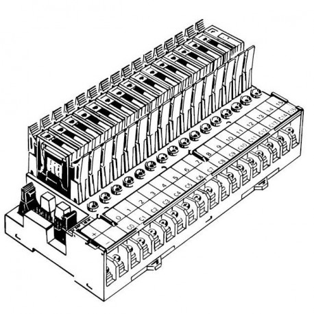G7TC-ID16 DC24 G7TC7011G G7TCID16DC24 OMRON Module 16 Relais G7T Entrée 24Vdc NPN