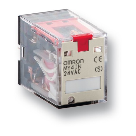 MY2N 24VDC (S) MYS 2108E 103515 OMRON DPDT 10A Led indicador enchuf/soldar