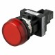 M22N-BC-TRA-RC A2260108M 662885 OMRON M22N flush marker indicator, RED, RED LED 24VAC/DC