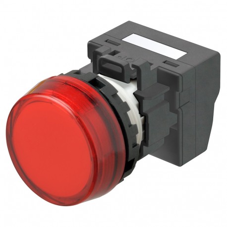 M22N-BC-TRA-RC-P A2265108H 672579 OMRON M22N Flush-Markierungsanzeige, ROT, ROTE LED 24VAC/DC Push-in+