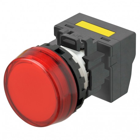 M22N-BC-TRA-RE-P A2265110M 672592 OMRON M22N flush marker indicator, RED, RED LED 200/240 VAC Push-in+