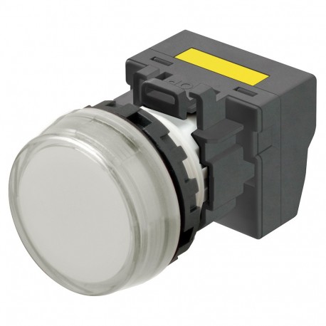 M22N-BC-TWA-WE-P A2265125H 672576 OMRON M22N flush marker indicator, WHITE, WHITE LED 200/240 VAC Push-in+