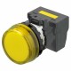 M22N-BC-TYA-YE-P A2265120G 672598 OMRON Indicador de marcador de descarga M22N, AMARELO, AMARELO LED 200/240..