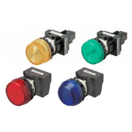 M22N-BN-TAA-AC A2260023H M22NBNTAAAC OMRON Indicator M22N, flush, BLUE, LED BLUE 24VAC/DC