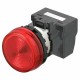 M22N-BN-TRA-RC A2260003C 661890 OMRON Flush M22N indicator, RED, RED LED 24VAC/DC