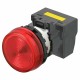 M22N-BN-TRA-RE-P A2265005G 672596 OMRON M22N Spülanzeige, ROT, ROT LED 200/240 VAC Push-in+