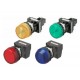 M22N-BN-TWA-WC A2260018A 662492 OMRON M22N Flush Indicator, WHITE, WHITE LED 24VAC/DC