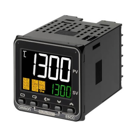 E5CC-QX3A5M-000 E5CC3512D 689366 OMRON Temperature Controller, 1/16 DIN (48 x 48 mm), 12 VDC, 3 AUX, 100-240..