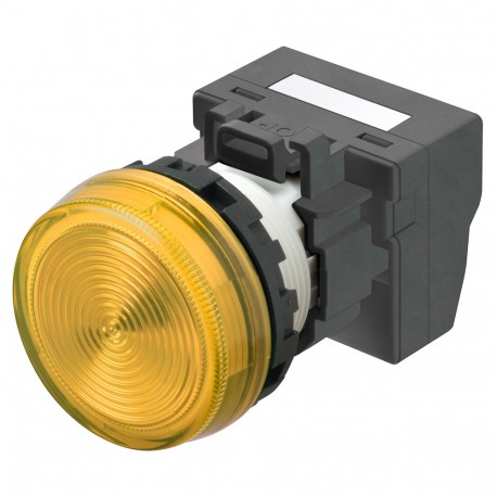 M22N-BN-TYA-YC-P A2265013H 672581 OMRON Indicateur de chasse d’eau M22N, JAUNE, JAUNE LED 24VAC/DC Push-in+