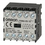 J7KNU-05-10 48D J7KN9835H 675296 OMRON Microcontator, 3 polos (NA) + 1NA, 2,2 kW 12A AC1 (até 440VAC), 48 VDC