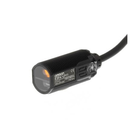 E3FA-LP11 2M E3FA2028R E3FALP112MOMI OMRON Plástico Supresora fondos 100mm PNP Cable 2m