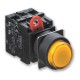 A22-12AR A22 0002H A2212AR OMRON Diodo EMISSOR de luz, 12 VAC/DC, vermelho