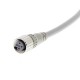XS2F-D421-K80-F XS2F0418M XS2FD421K80F OMRON Cable de sensor, conector hembra recto M12, 4 polos, codificado..