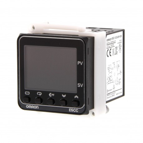 E5CC-RW0DUM-000 E5CC1165R 386697 OMRON Temperature control, 48x48mm, plug-in, PV/SV1 loop, SPDT relay