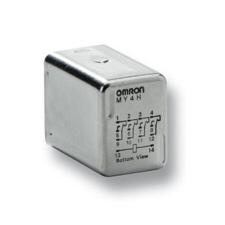 MY4H 24VDC MYH 1014M MY4H24DC OMRON 4DPDT 3A