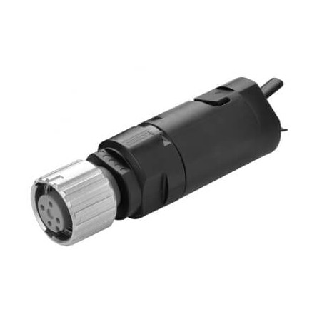 XS5C-D418 XS5C0030A XS5CD418 OMRON Conector M12 sin cable IDC Recto Hembra 4 hilos Smart click