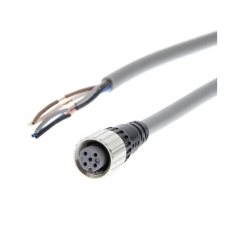 XS2F-D521-JG0-A XS2F0324R XS2FD521JG0A OMRON Cable de sensor, conector hembra recto M12, 5 polos, codificado..
