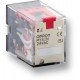 MY4IN 48VDC (S) MYS 4309G 103518 OMRON 4PDT 5A Кнопочный индикатор Тестовый штекер / Пайка
