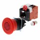 A22EL-M-24A-01 A22E7009F 155246 OMRON Testa di illuminazione a fungo 24Vac/Vdc SPST-NC D40mm