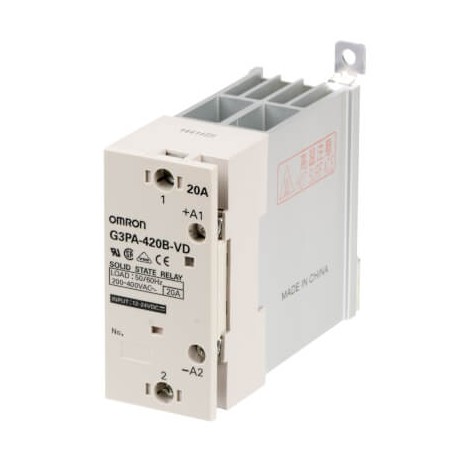 G3PA-420B-VD-2 12-24VDC G3PA1061C G3PA420BVD22412DC OMRON 20A 180-400-v ac DIN-Schiene Anzeige