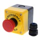 A22E-M-01B A22E7052E A22EM01B OMRON Kit Pushbutton emergency A22E 40mm Yellow Box 1NC