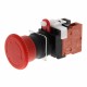 A22E-M-02 A22E7002R 141596 OMRON Pulsante di arresto di emergenza, morsetto a vite, senza illuminazione, Ø 4..