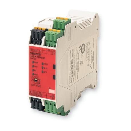 G9SX-SM032-RC G9SX6027R G9SXSM032RC,1 OMRON Módulo Seg. Monitorización parada 3Salidas 2AUX 24Vcc Screwless