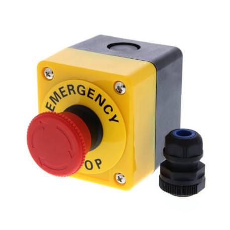 A22E-M-11B A22E7054A 264240 OMRON Emergency stop switch, 24 V AC/DC, 40 mm diameter, push-lock/unlock when t..