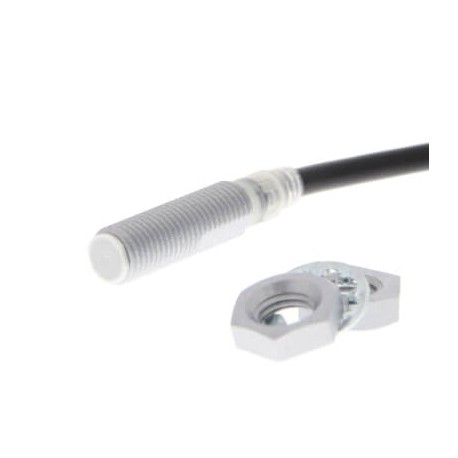 E2EQ-X3D18 2M E2E 8471M 681648 OMRON Proximity sensor, inductive, brass-nickel, splash coating, M8, flush, 3..