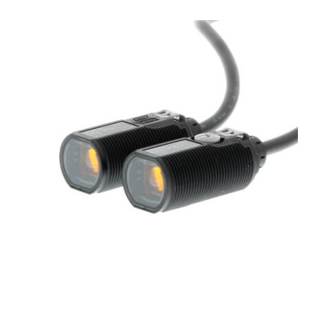 E3FA-TP12 2M E3FA0051B E3FATP122MOMS OMRON Kunststoff-Lichtschranke Infrarot 15m, PNP, Kabel 2m