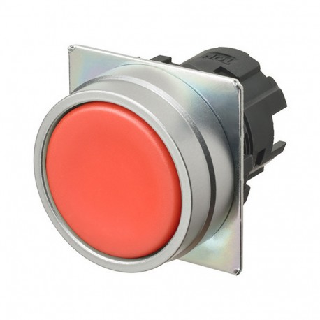 A22NZ-MNM-NRA A2270073R A22NZMNMNRA OMRON Press.22mm, Metal, FLUSH, MOMENTANEO, Opaque RED