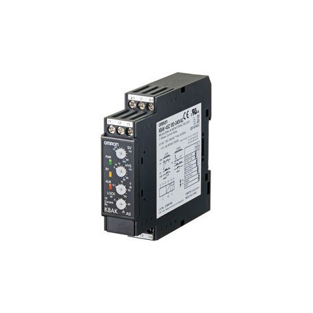 K8AK-AS3 100-240VAC K8AK0005D 378162 OMRON Single Phase Current Max or Min 10-200A 110-240VAC 1 SPDT