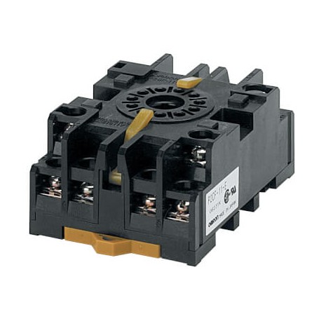 P2CF-11-E P2CF2110M P2CF11E 2 OMRON Base su guida DIN, anteriore rettangolare 11-pin