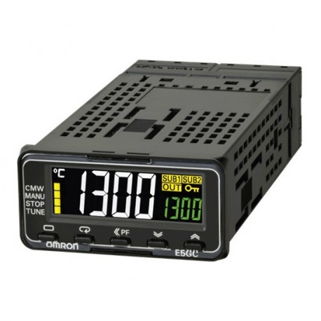 E5GC-CX1A6M-000 E5GC1068A E5GCCX1A6M000 OMRON Regolatore di temperatura, Ingresso Universale, uscita in Corr..