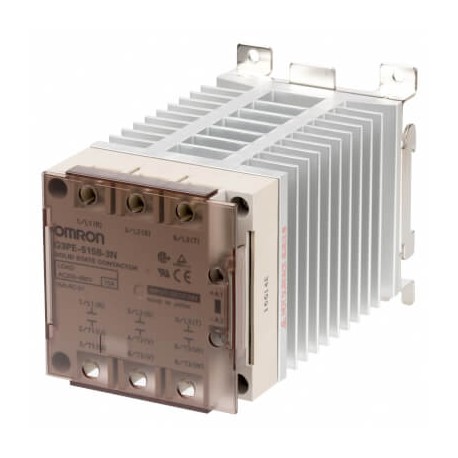 G3PE-515B-3N 12-24VDC G3PE2045E G3PE515B3NDC1224,1 OMRON 15A 200-480Vca Dreiphasig DIN-Schiene Mit disip.