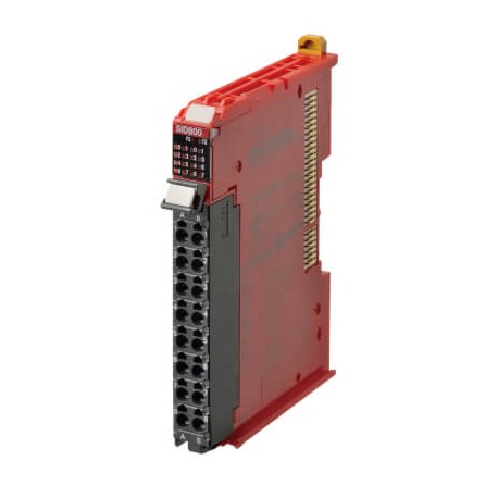 NX-SID800 NXS36005R NXSID800,1 OMRON 8 Digital Safety Inputs, PNP 24 VDC, screwless push-in connector, 12 mm..