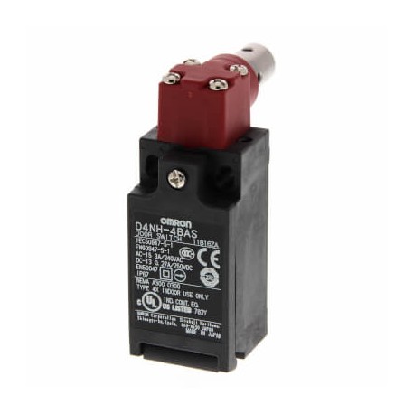 D4NH-1BAS D4NH0021M D4NH1BAS OMRON La charnière de l'essieu en Plastique 2NC Rupture lente-PG13,5