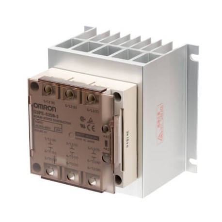 G3PE-525B-3 12-24VDC G3PE2030G G3PE525B3DC1224,1 OMRON 25A 200-400vac trifase Con disip.