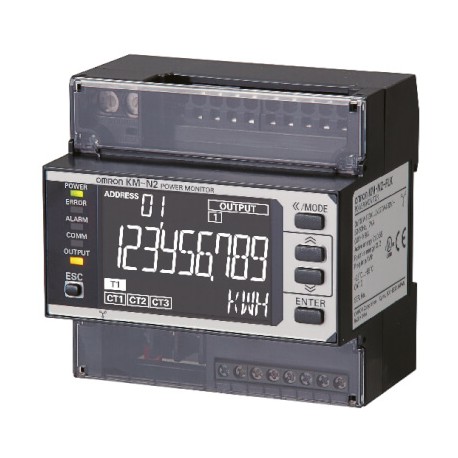 KM-N2-FLK KMN20001C 669418 OMRON Multi-Circuit Energy Meter LED Display Push-in+